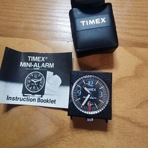 Timex Mini Clock And Alarm
